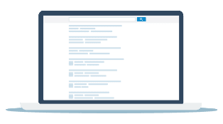 example SERP page from a top SEO company